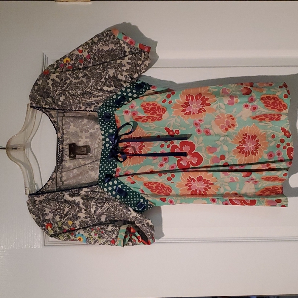 Anthropologie Fei Ribbon blouse